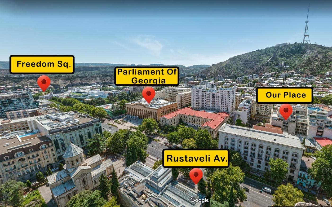 City Center 2Bdr Apartment Near Rustaveli Av. Tbilisi Eksteriør billede
